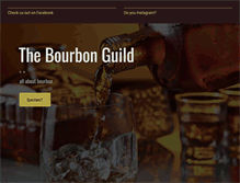 Tablet Screenshot of bourbonguild.com